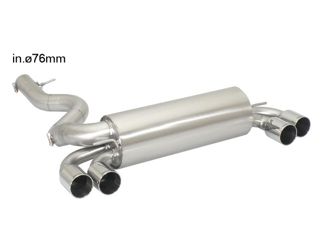 Ragazzon rear silencer round Race Line tail pipe BMW M Coupe (E82) E82 kupé (250kW)