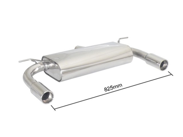 Ragazzon rear silencer BMW Series-3 (F30 F31 F34 F35) 328i (N26 180kW)