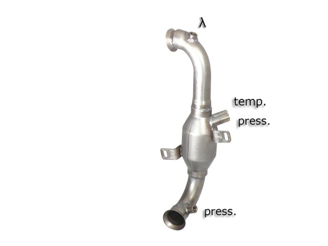 Catalyst group+Ragazzon particulate filter replacement pipe CITROEN C3 1.6HDi - 1.6eHDi