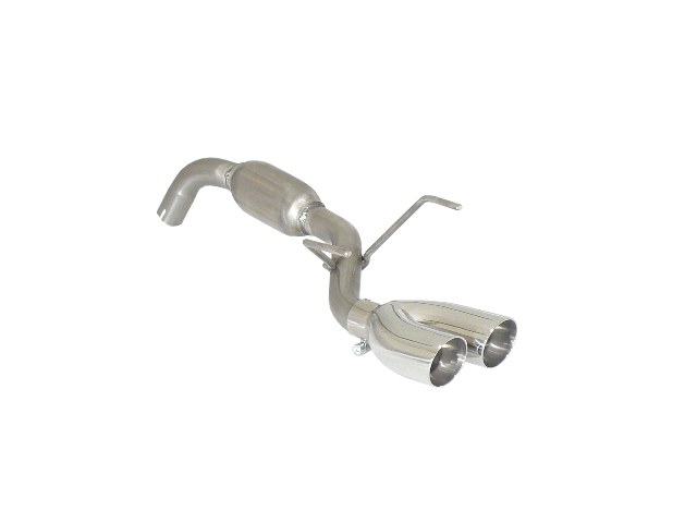 Ragazzon rear silencer round with Sport Line tail pipe FIAT 500 0.9 Twinair Turbo