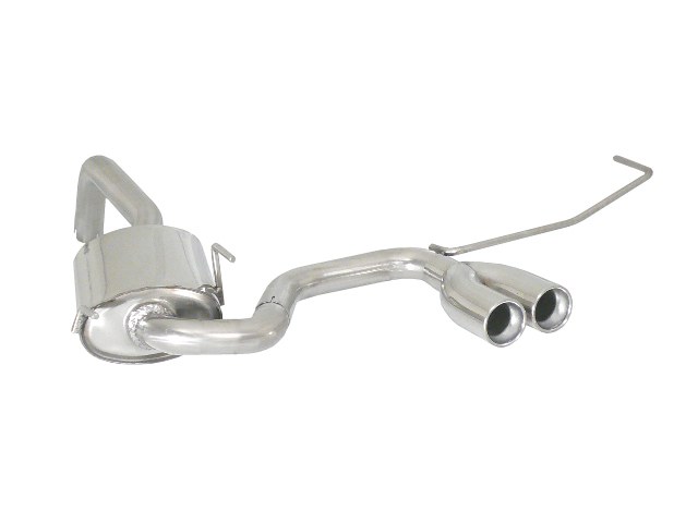 Ragazzon rear silencer with central round tail pipe FIAT 500 1.2 (51kW)