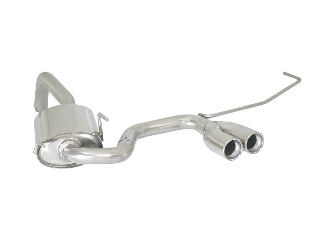 Ragazzon rear silencer with central round tail pipe FIAT 500 1.4 16V (74kW)