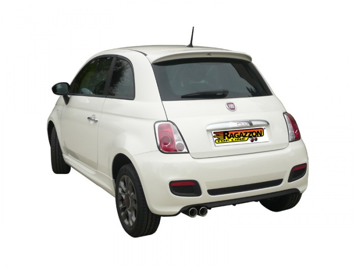 Ragazzon rear silencer FIAT 500 1.3 Mjet (70kW)