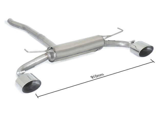 Ragazzon rear silencer  FIAT 500X 1.0GSE (88kW)