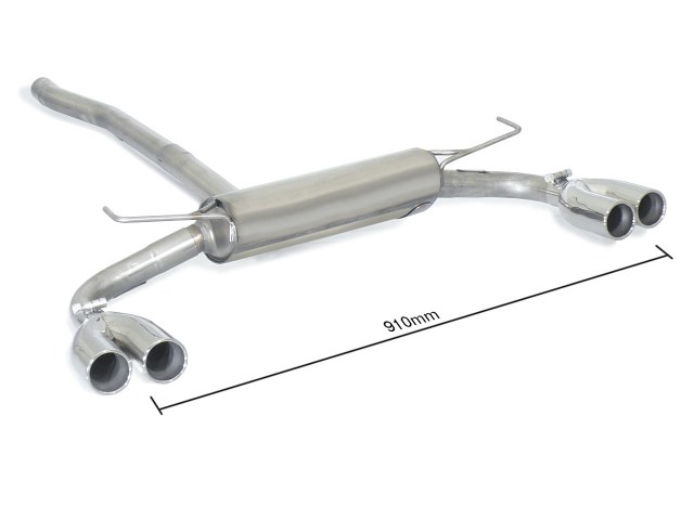 Ragazzon rear silencer FIAT 500X 1.0GSE (88kW)