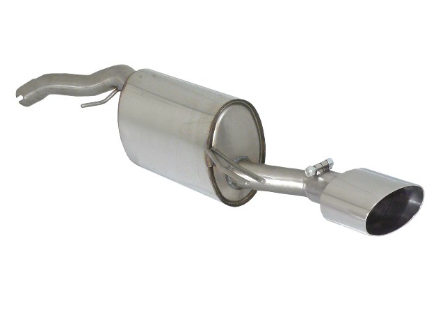 Ragazzon rear silencer with oval Sport Line tail pipe FIAT Bravo 1.6 Multijet (77/88kW)