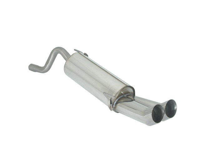 Ragazzon rear silencer with DTM tail pipe  FIAT Grande Punto 1.3 Multijet 16V (55/66/70kW)