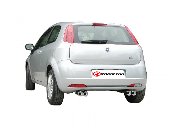 Ragazzon rozsdamentes hátsó kipufogó  FIAT Grande Punto 1.4 16V (70kW)