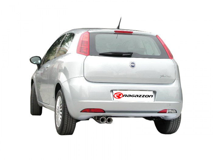 Ragazzon rear silencer  FIAT Grande Punto 1.4 16V (70kW)