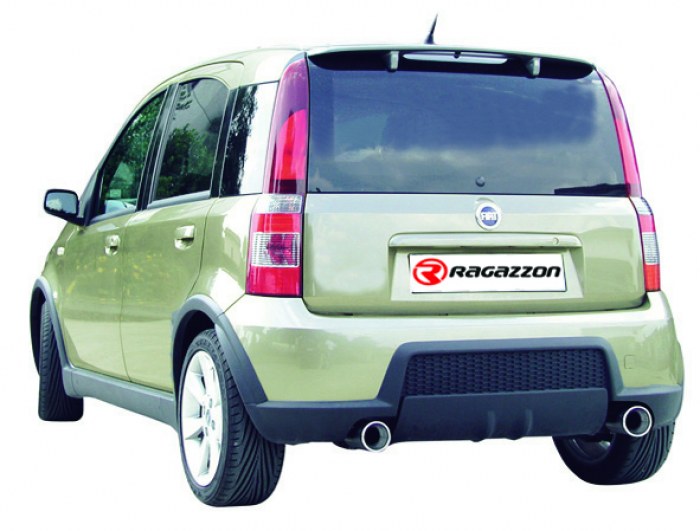 Ragazzon rozsdamentes közép kipufogórész FIAT Panda 1.4 16V 100LE