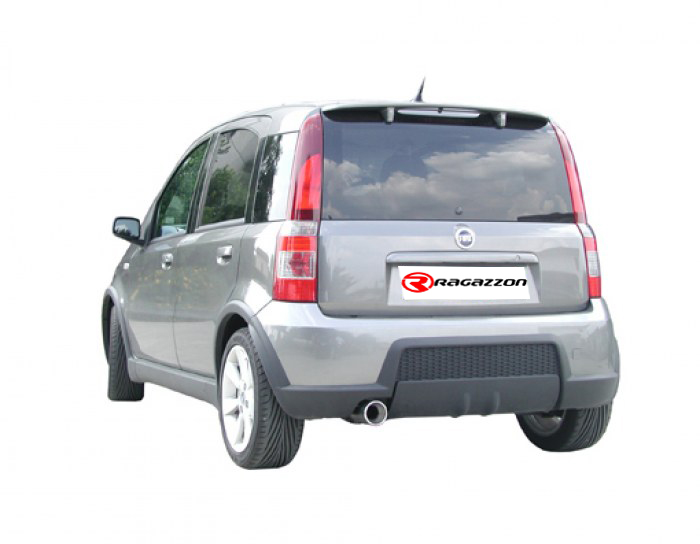 Ragazzon rozsdamentes közép kipufogórész FIAT Panda 1.4 16V 100LE