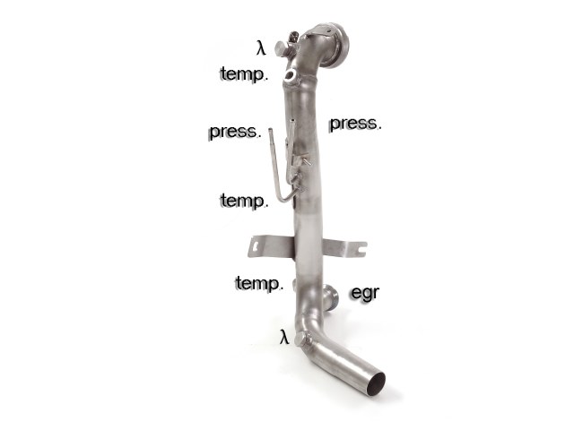 Ragazzon cat replacement+particulate filter replacement pipe  FIAT Panda 1.3 Multijet (55/70kW)