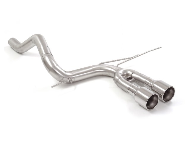 Ragazzon rear tube group with central round tail pipe FORD Focus 2.0T (184kW)