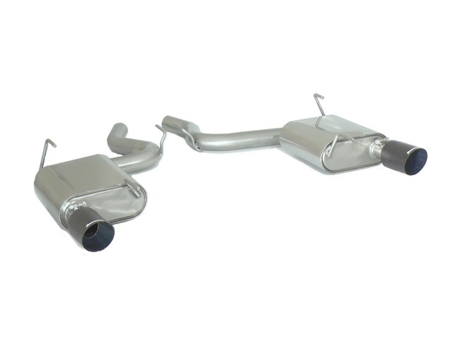 Ragazzon rear silencer round Carbon tail pipe  FORD Mustang 2.3i Ecoboost (233kW)