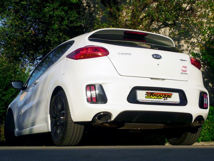 Ragazzon rear silencer KIA Pro Ceed