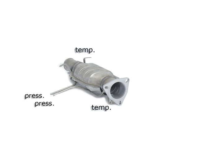 Catalyst for particulate filter replacement LAND ROVER Discovery 2.7TD V6 (140kW)