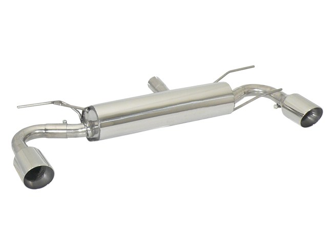 Ragazzon rear silencer round with Sport Line tail pipes LAND ROVER Evoque 2.2 TD4 (110kW)