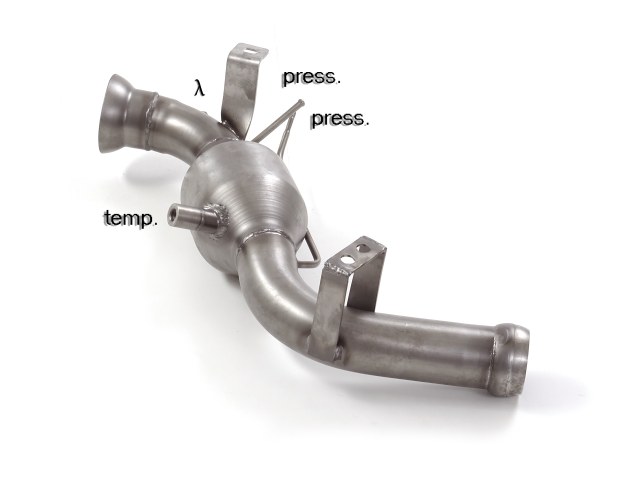 Catalyst group+Ragazzon particulate filter replacement pipe MERCEDES E-Classe E250CDi (150kW)