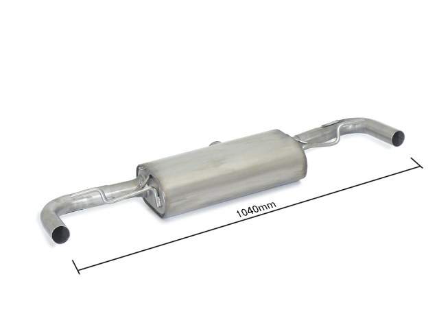 Ragazzon rear silencer  MERCEDES GLA 180CDI (80kW)