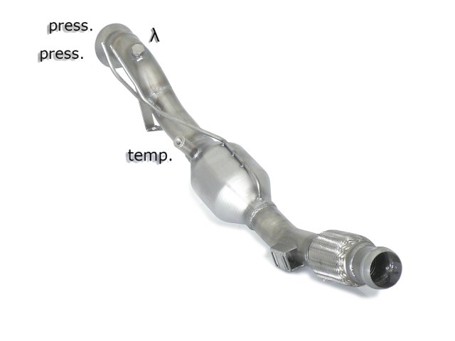Catalyst group+Ragazzon particulate filter replacement pipe  MERCEDES Sprinter 213CDI/313CDI (95kW)