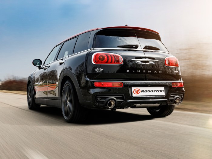 Ragazzon rozsdamentes közép kipufogódob   MINI F54 Clubman JCW ALL4 (170kW)