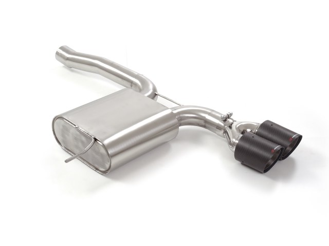 Ragazzon rear silencer with central Carbon tail pipe  MINI F55 Cooper 1.5 (100kW)