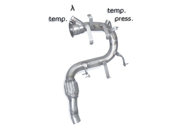 Ragazzon cat replacement+particulate filter replacement pipe  MINI R55 Clubman Cooper D 1.6 (82kW)