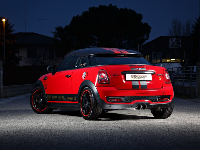 Ragazzon rear silencer with central Sport Line tail pipes MINI R58 Coupe Cooper S 1.6 (135kW)