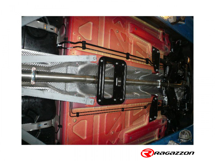 Ragazzon rear silencer with central Sport Line tail pipes MINI R59 Roadster Cooper S 1.6 (135kW)