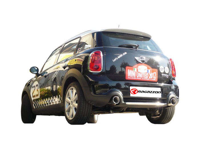 Ragazzon rozsdamentes középrész flexicsővel MINI R60 Countryman ALL4 1.6 Cooper S (135kW)