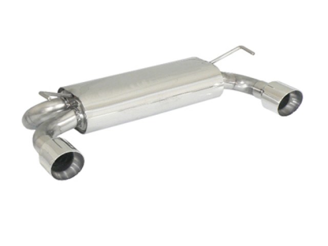 Ragazzon rear silencer round with Sport Line tail pipe NISSAN 350Z 3.5 V6 (206kW/221kW)