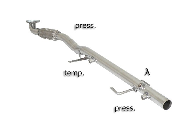 Ragazzon rozsdamentes részecskeszűrő kiiktatórész OPEL Astra H 1.7 CDti DPF (81/92kW)