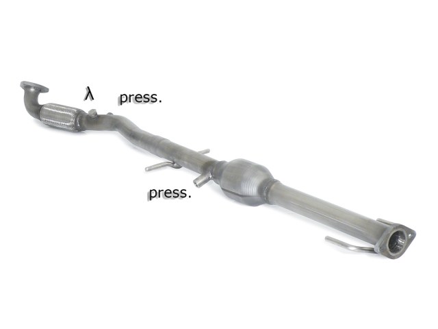 Catalyst group for particulate filter replacement   OPEL Astra J 1.7 CDti (81/92/96kW)