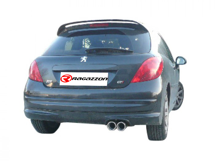 Ragazzon cat replacement pipe  PEUGEOT 207 1.6 16V TLE GTi (128kW)