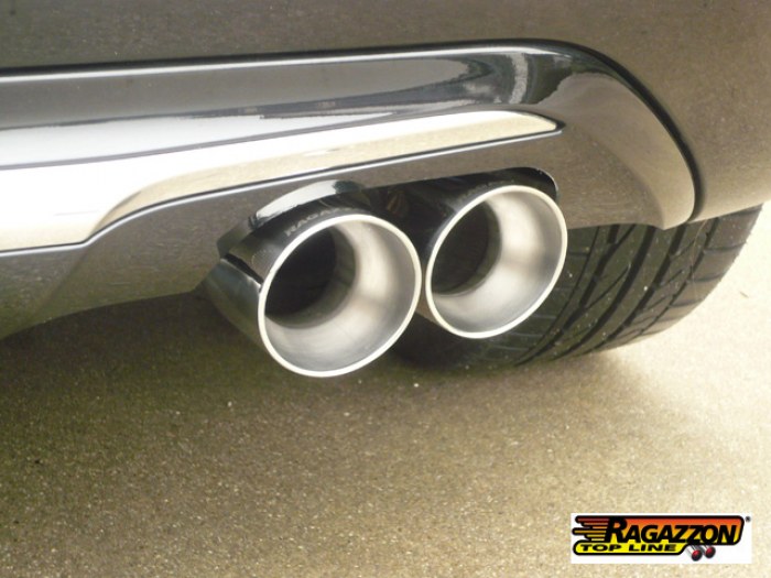 Ragazzon rear silencer with Sport Line tail pipe PEUGEOT 208 1.6 16V TLE (115kW)