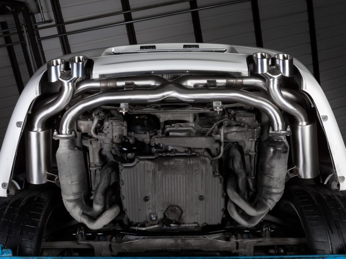 Ragazzon X centre pipe PORSCHE 911 997 - Carrera Ragazzon X centre pipe PORSCHE 911 997 - Carrera