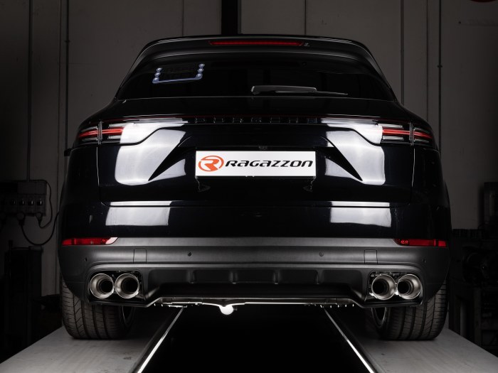 Ragazzon exhaust centre and rear silencers left/right PORSCHE Cayenne 3.0 V6 (250kW)