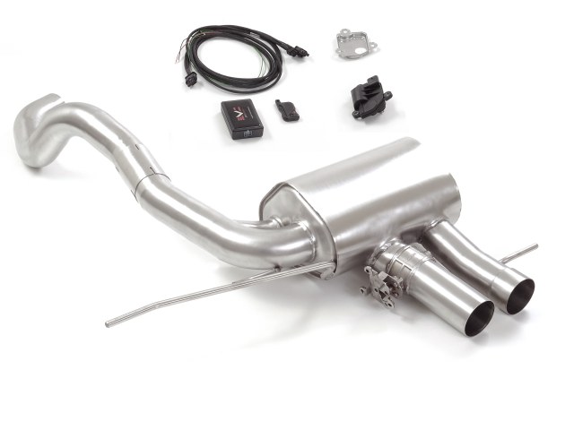 Ragazzon rear silencer left/right without tail pipe  RENAULT Megane IV 1.8TCe (205kW)