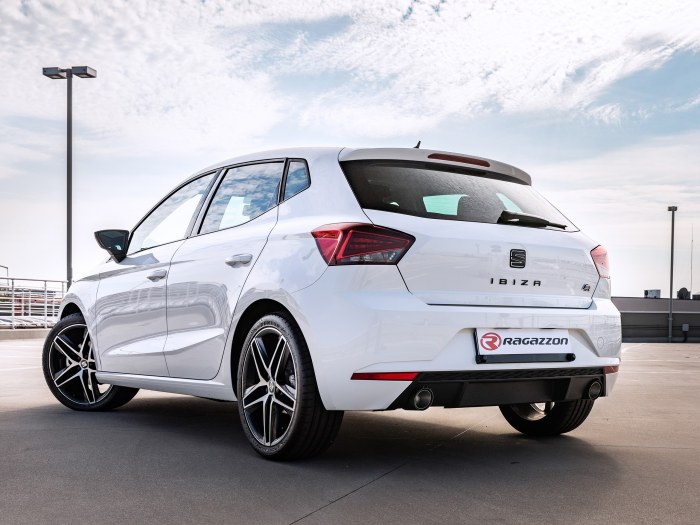 Ragazzon rozsdamentes közép kipufogórész SEAT Ibiza V 1.5TSI 110kW 2017-2018