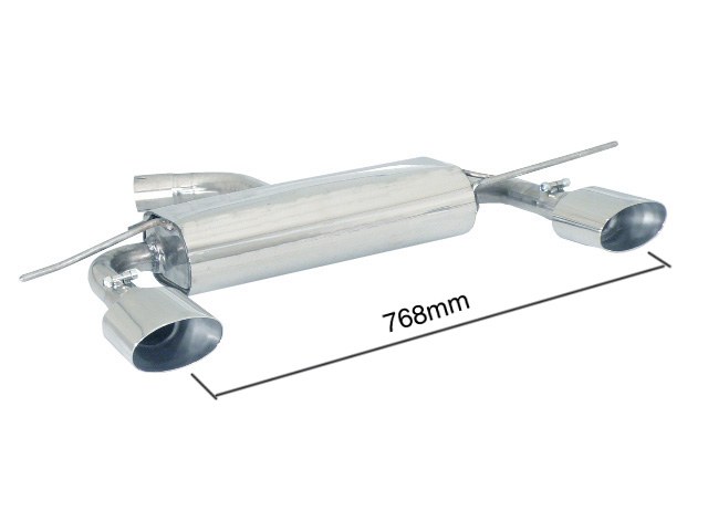 Ragazzon rear silencer SEAT Leon II 2.0TFSI (147/177kW)