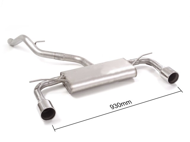 Ragazzon rear silencer  SEAT Leon III 1.4TSI (110kW)