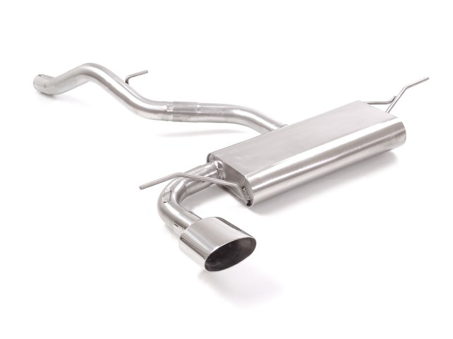 Ragazzon rear silencer with oval Sport Line tail pipe   SEAT Leon III 1.4TSI (110kW)