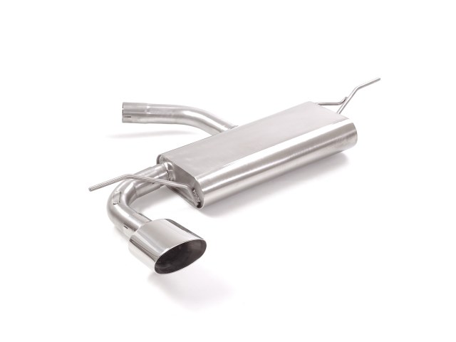 Ragazzon rear silencer with oval Sport Line tail pipe  SEAT Leon III 1.4TSI (90kW)