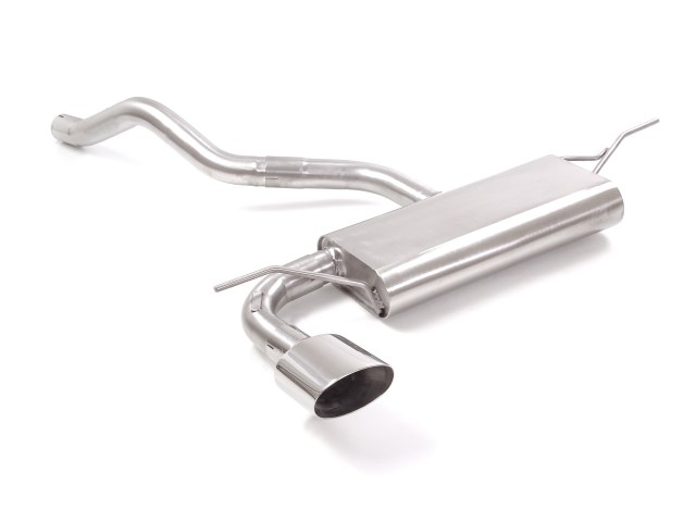 Ragazzon rear silencer with oval Sport Line tail pipe   SEAT Leon III 1.5TSI (96/110kW)