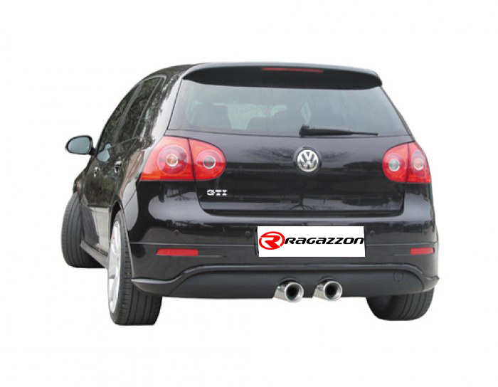 Ragazzon centre silencer VOLKSWAGEN Golf V 2.0 Turbo FSI