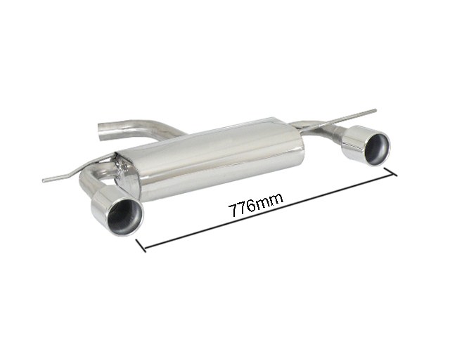 Ragazzon rear silencer VOLKSWAGEN Golf VI 1.4TSI (118kW)