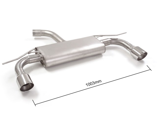 Ragazzon rear silencer  VOLKSWAGEN Golf VII 1.4TSI (103kW)