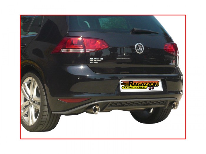 200 cellás katalizátor  VOLKSWAGEN Golf VII 1.4TSI (103kW)
