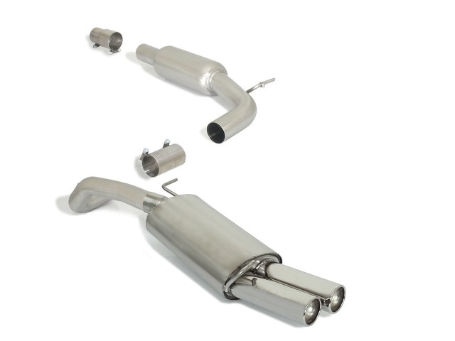Ragazzon central and rear silencers VOLKSWAGEN Polo 1.8TSI (141kW)