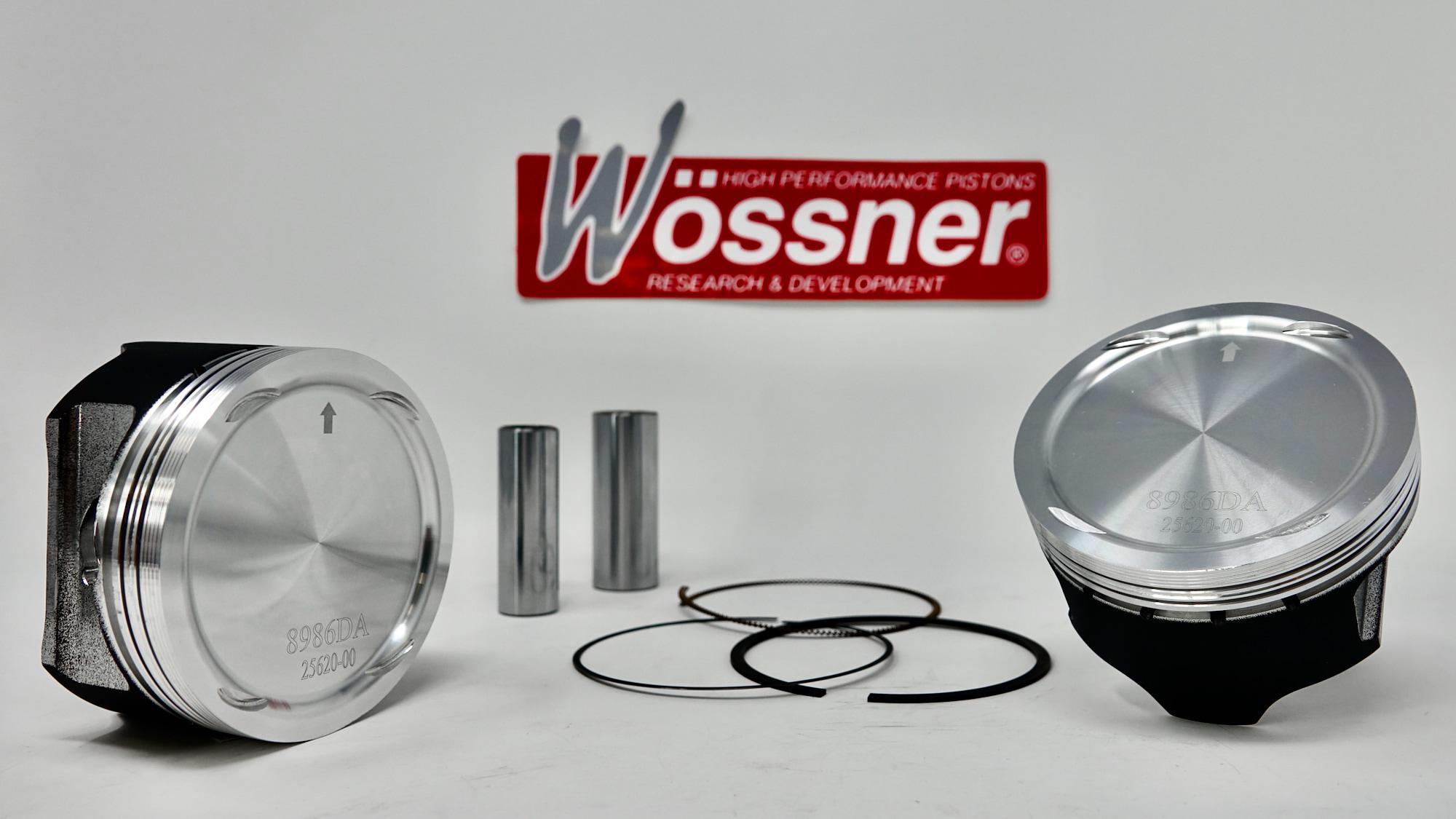 Wössner K9551DA Forged Piston Kit Audi RS4 2.9 & 3.0 Turbo V6